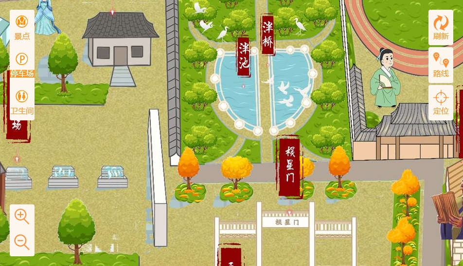 旌德手绘地图景区语音讲解导览系统：智慧景区建设的基石